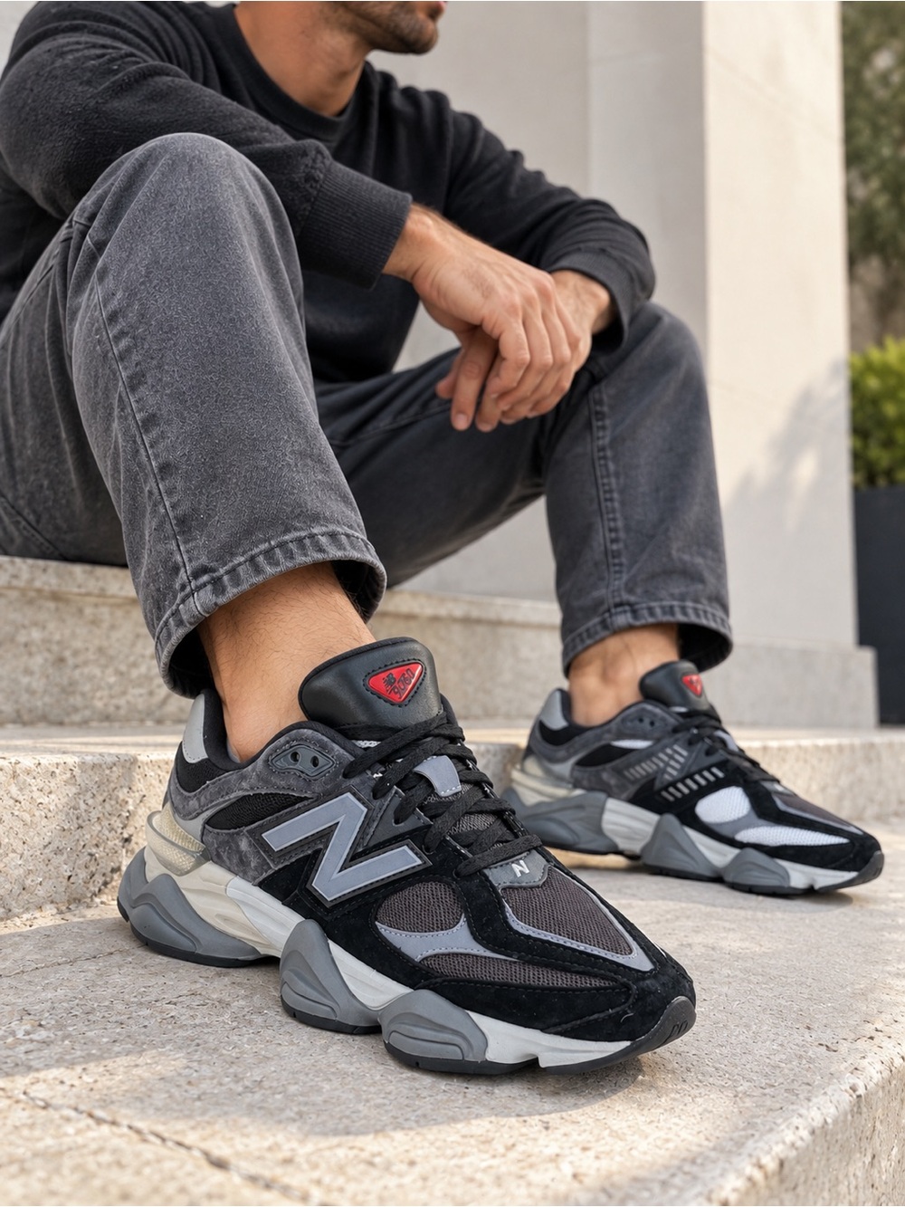New Balance Black Castlerock Gray Sneakers Men’s size 11